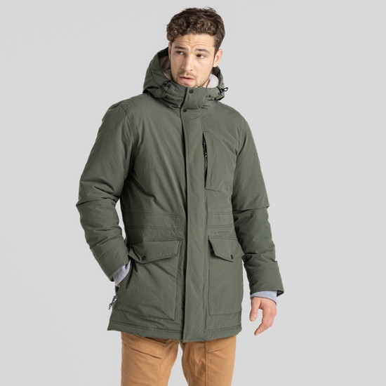 Men's Fens Waterproof Jacket Dark Fern