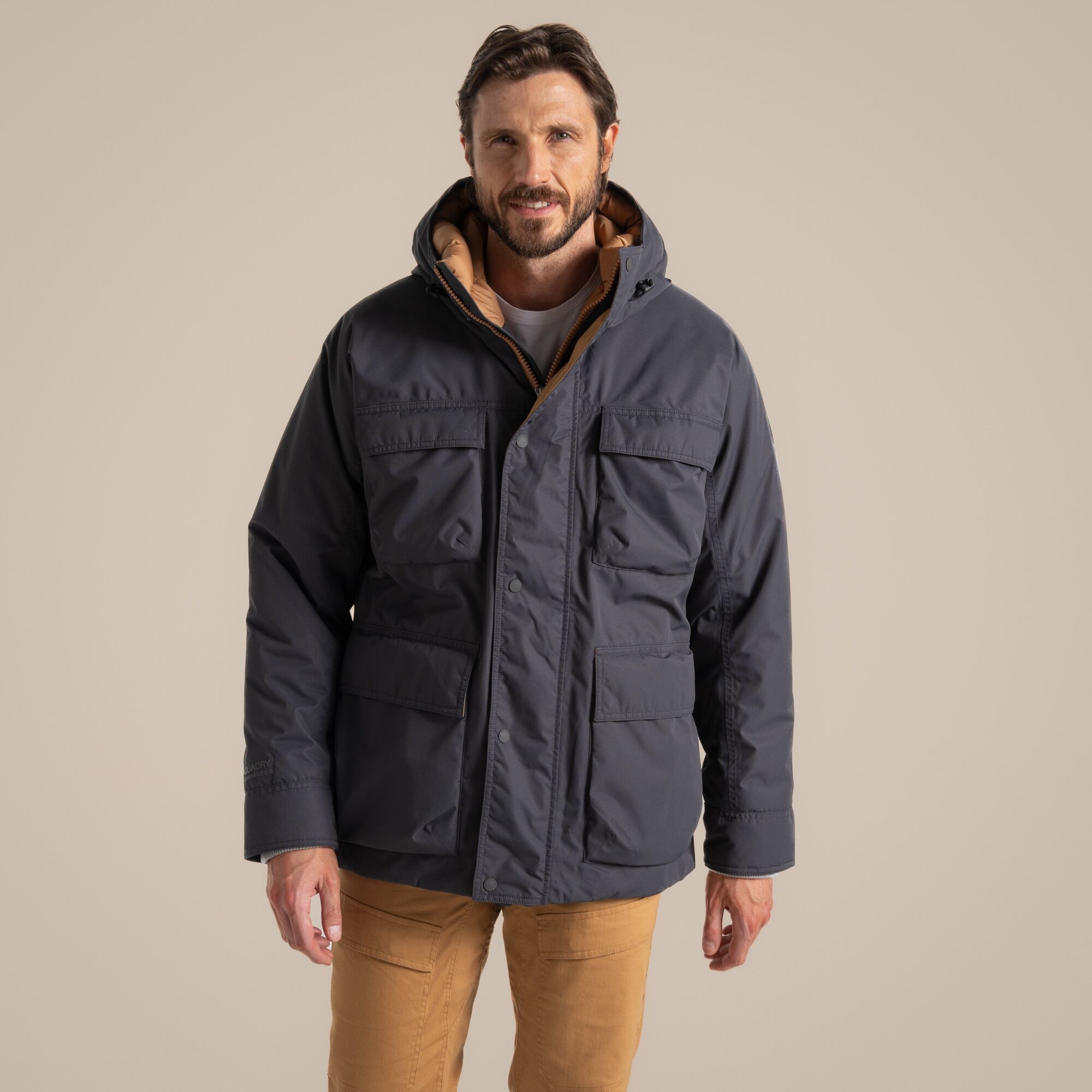 Craghoppers Breckon Wasserdichte Jacke Für Herren Grau, Größe, M