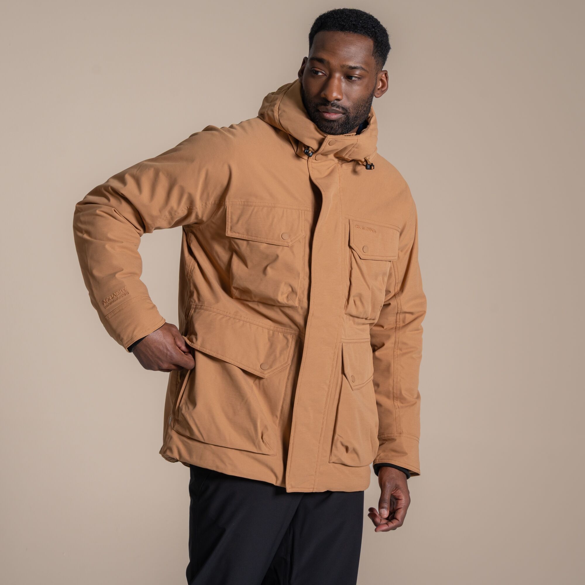 Craghoppers Men's Brown National Trust Hamps Ii Jacket Size: Xxl