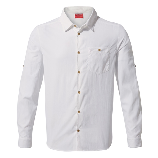 Men's NosiLife Nuoro Long Sleeved Shirt Optic White