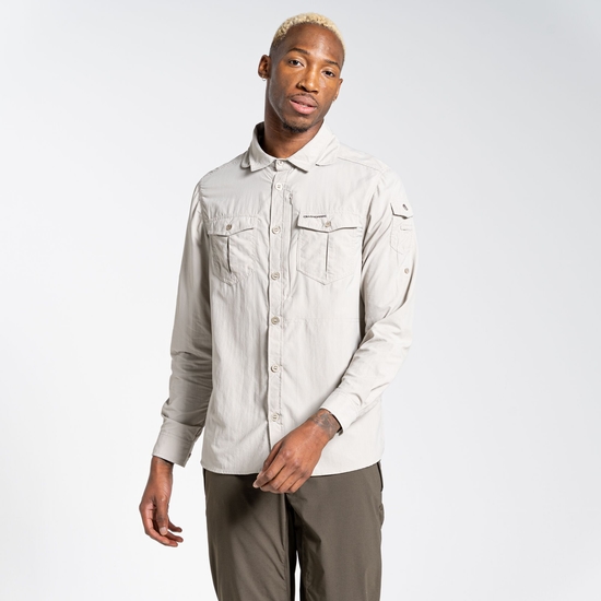 Men's NosiLife Adventure II Long Sleeved Shirt Parchment
