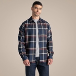Blue Navy / Mahogany Check