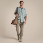 Lichen Green / Ecru Check