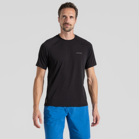 Men's Dynamic Short Sleeved T-Shirt Black