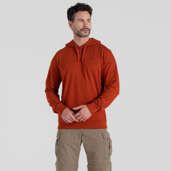 Men's NosiLife Tagus Hooded Top Red Beach