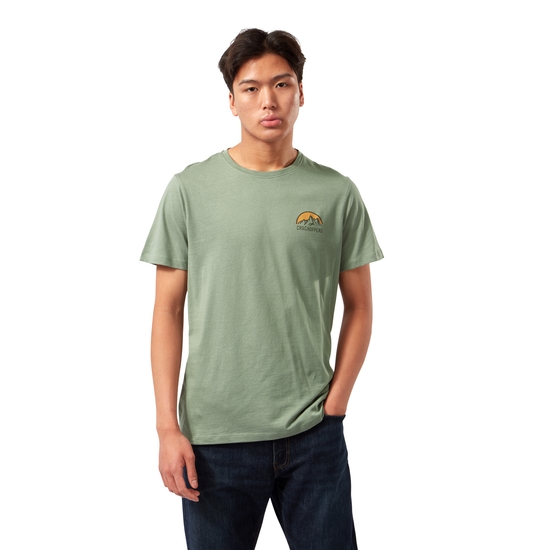 Men's Mightie Short Sleeved T-Shirt Sage NHB