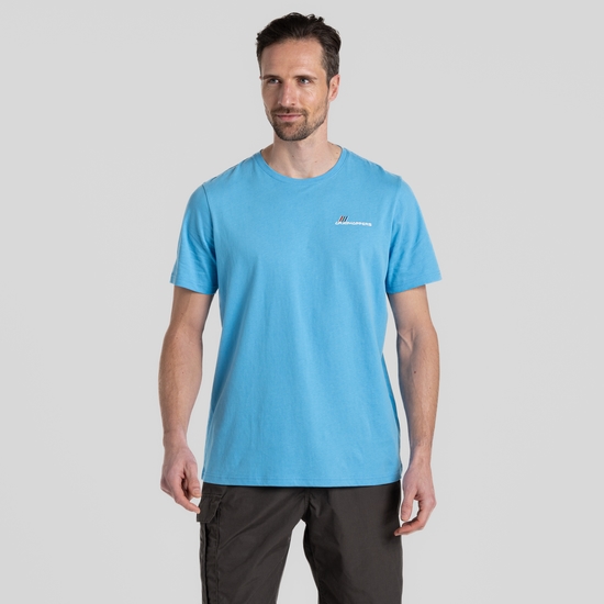 Men's Lucent Short Sleeved T-Shirt Bright Sky