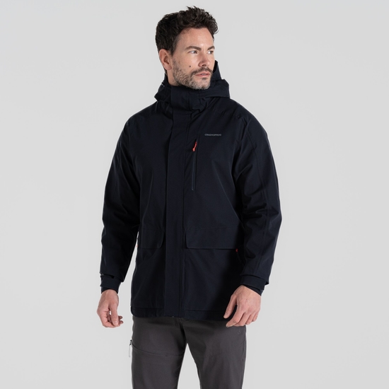 Wasserdichte Lorton Stretch-Jacke für Herren Dark Navy