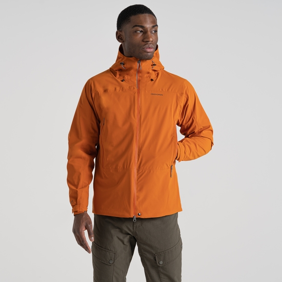 Men's Gryffin Stretch Waterproof Jacket Canyon Orange