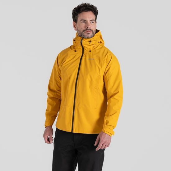 Men's Creevey Waterproof Jacket Warbler Yellow 