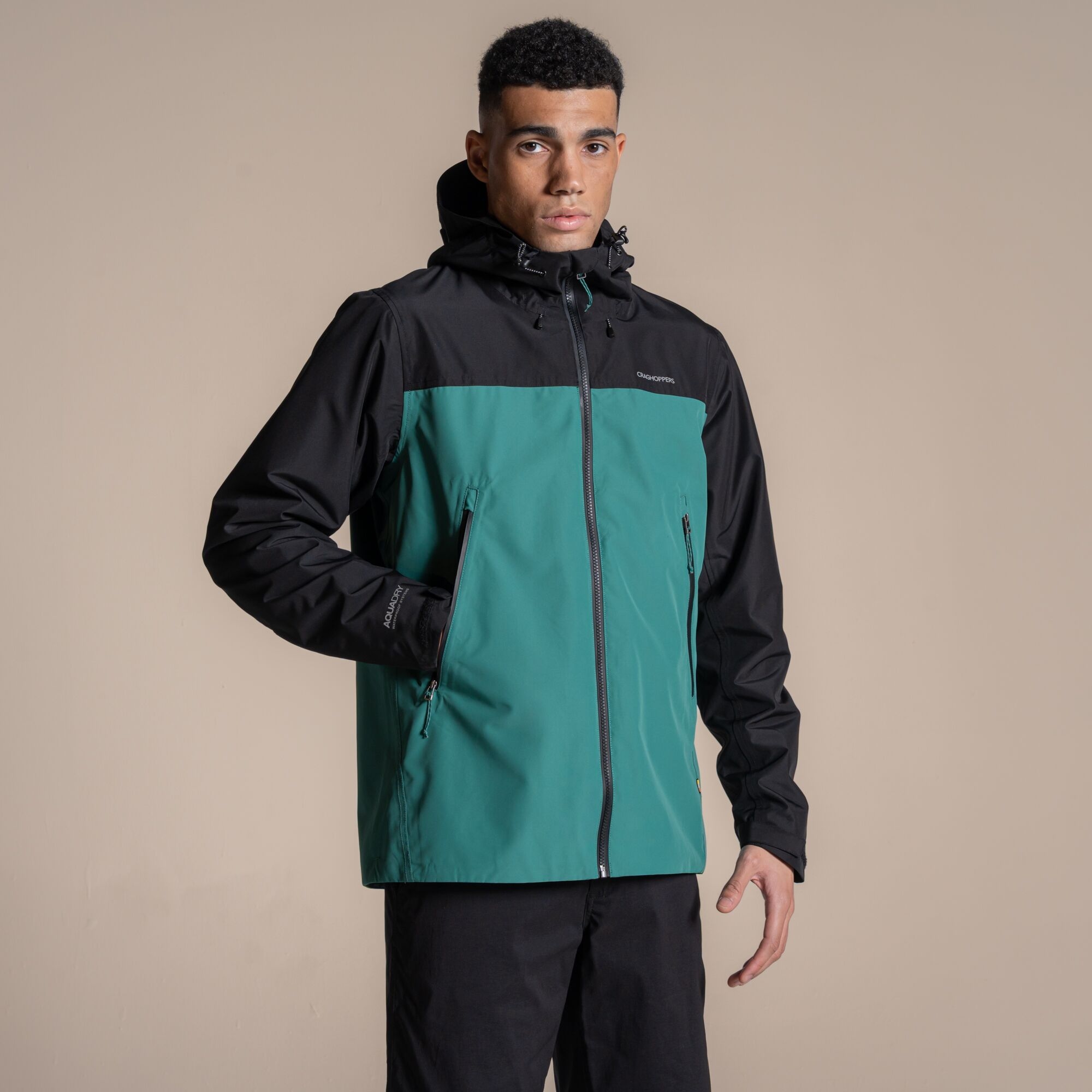 Craghoppers Men's Green Waterproof Vanth Jacket Size: Xxl