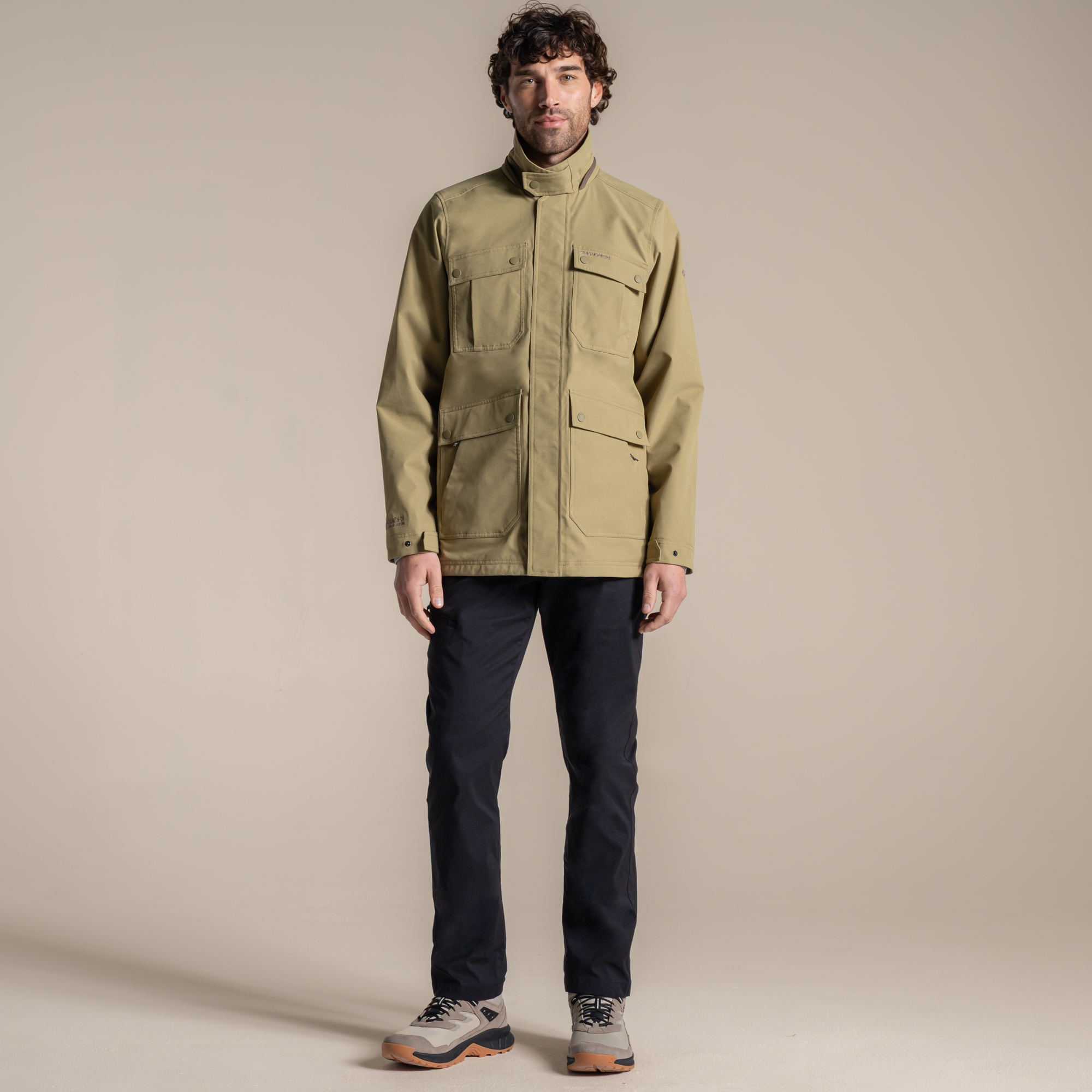 Craghoppers Men's Green Waterproof Sandarac Jacket Size: Xl