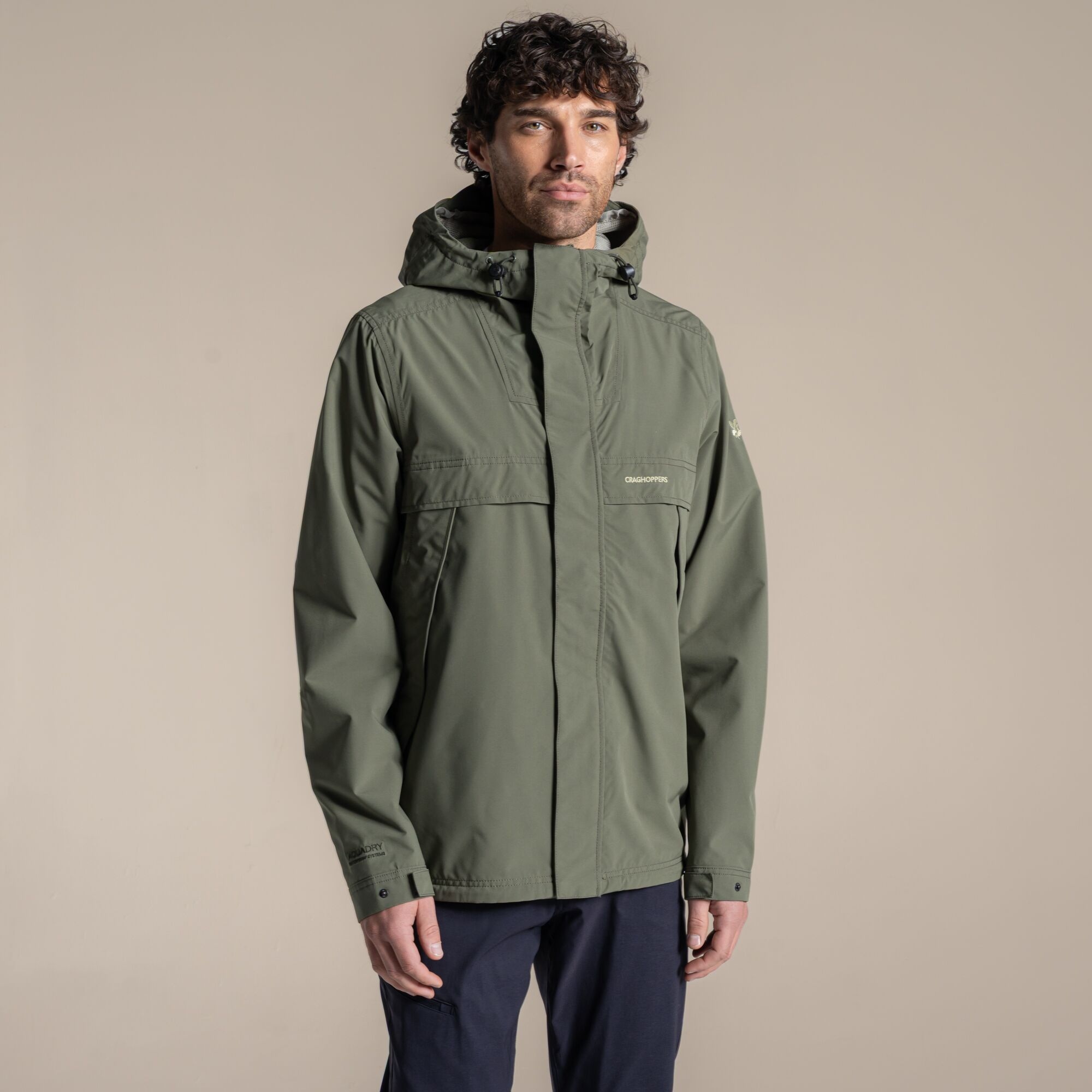 Craghoppers Men's Green Waterproof National Trust Keskadale Jacket Size: S