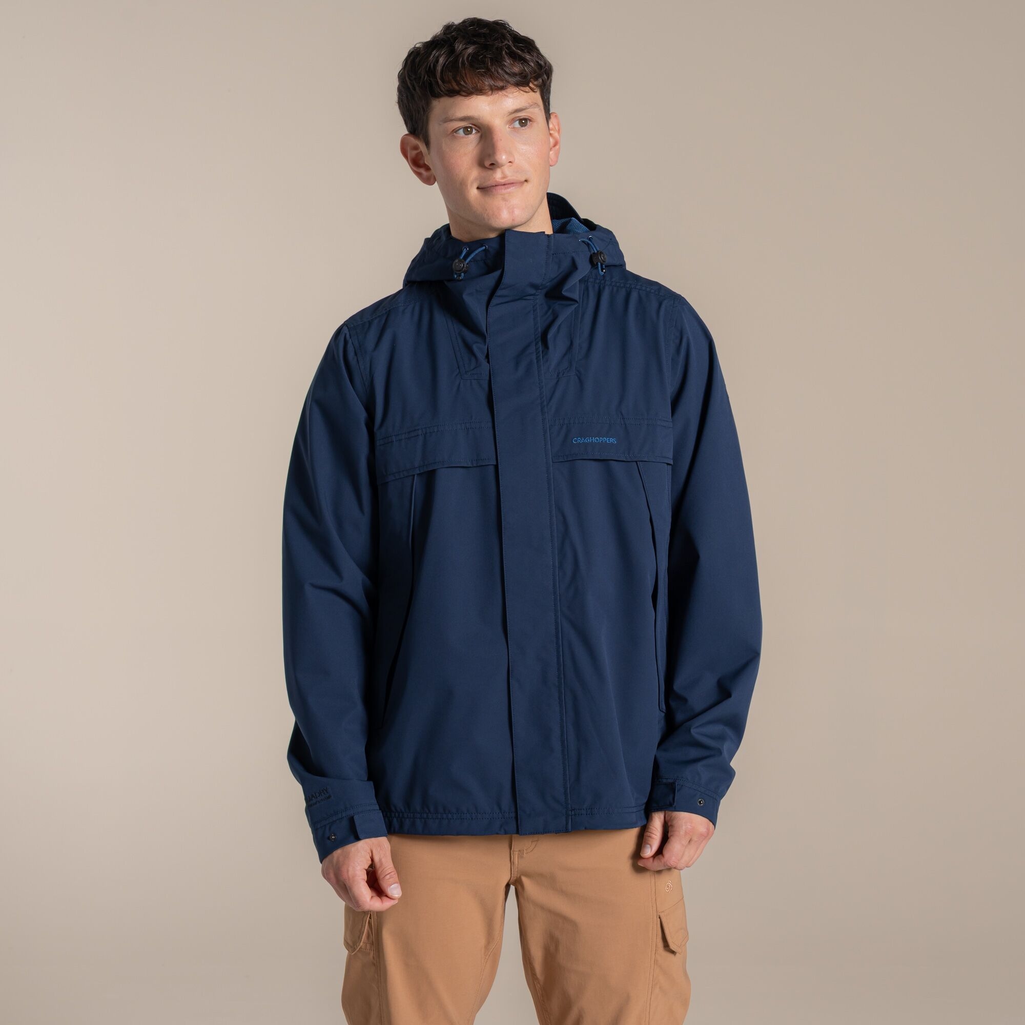 Craghoppers Men's Blue Waterproof National Trust Keskadale Jacket Size: Xxl