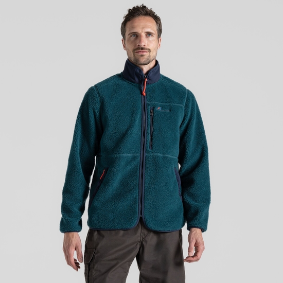 Franklin Full Zip Fleece Deep Ocean Green