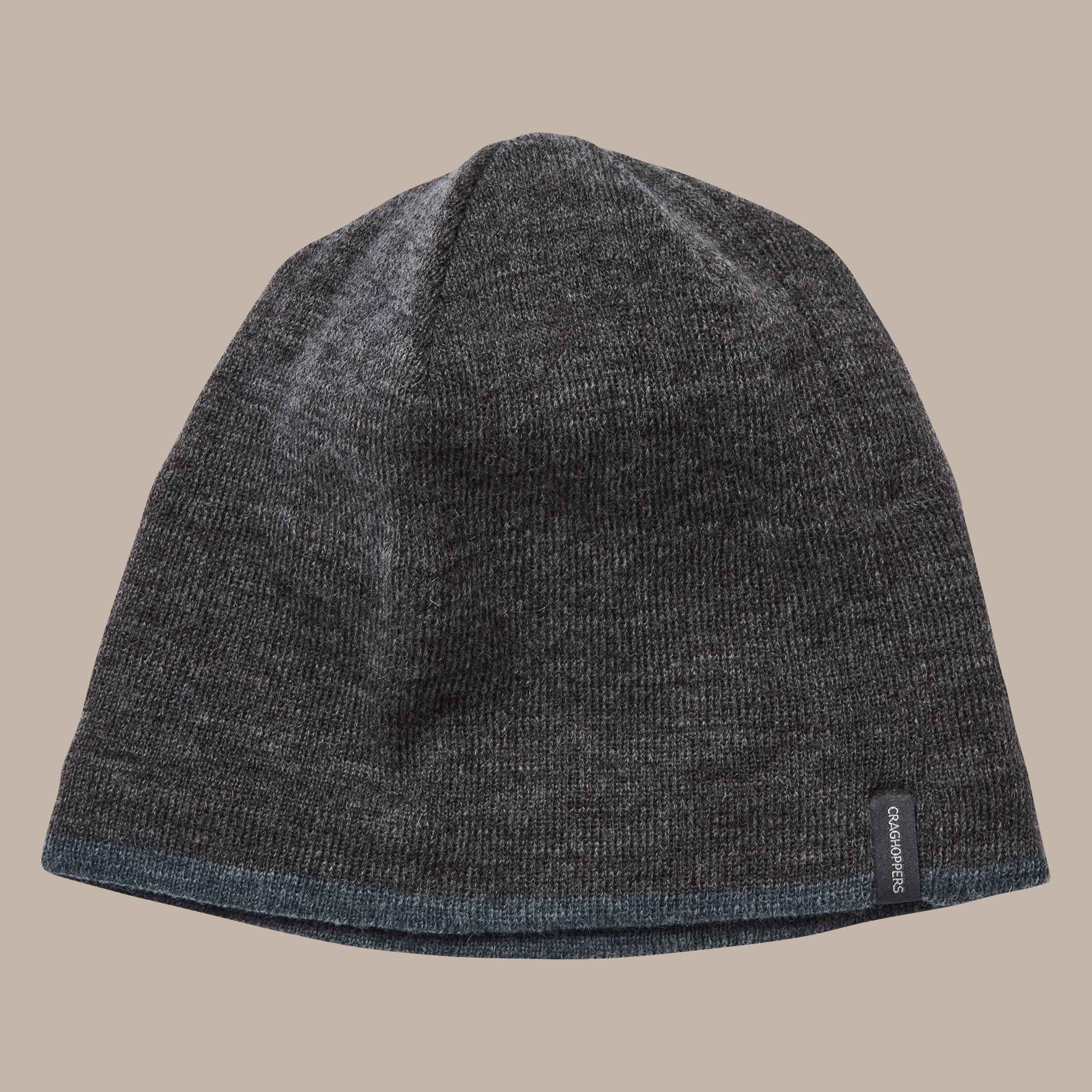Craghoppers Unisex Black Gallus Beanie Size: M/L - Image 2