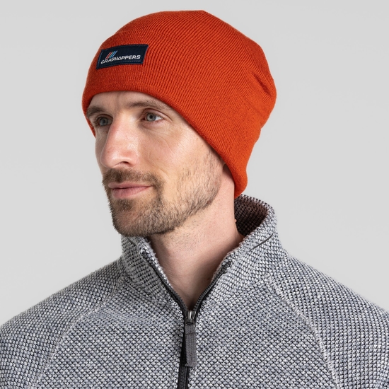 Archive II  Beanie Carnelian Orange