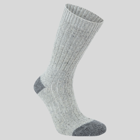 Torver Walking Sock Light Grey / Black Pepper