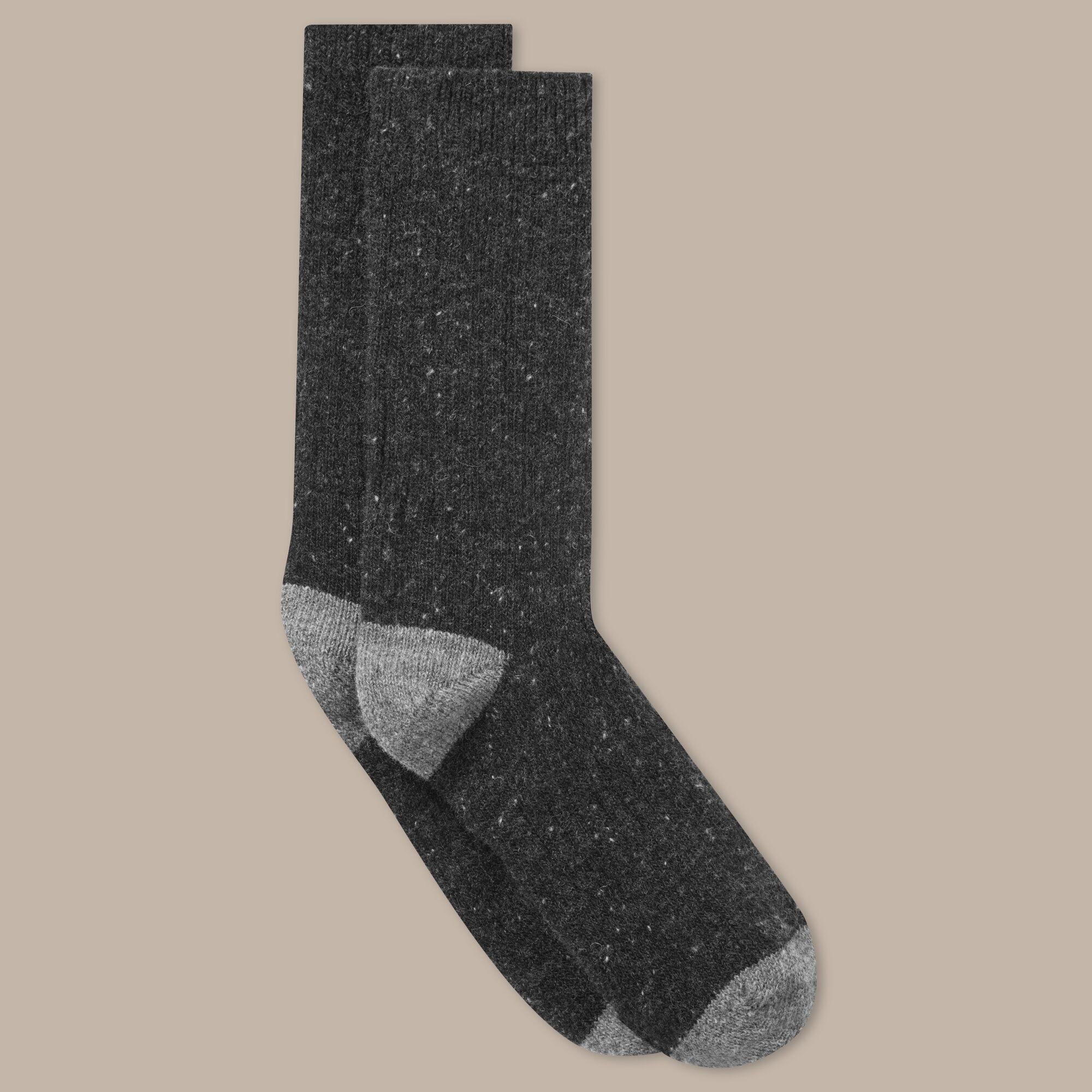 Craghoppers Unisex Black Torver Walking Socks Pepper / Light Grey - Size 4/3.5/4.5/5/3 - Image 4
