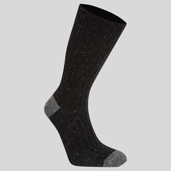 Torver Walking Sock Black Pepper / Light Grey