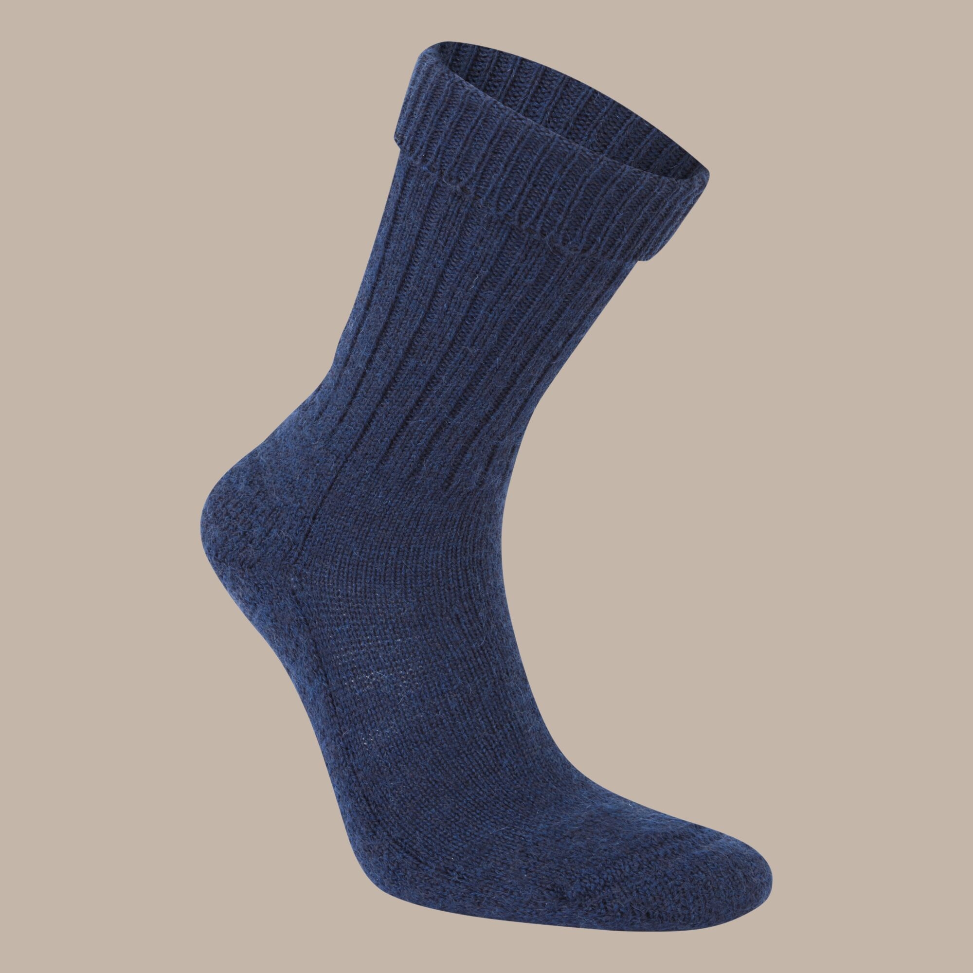 Craghoppers Unisex Navy Wool Hiker Socks Size: Uk6-8