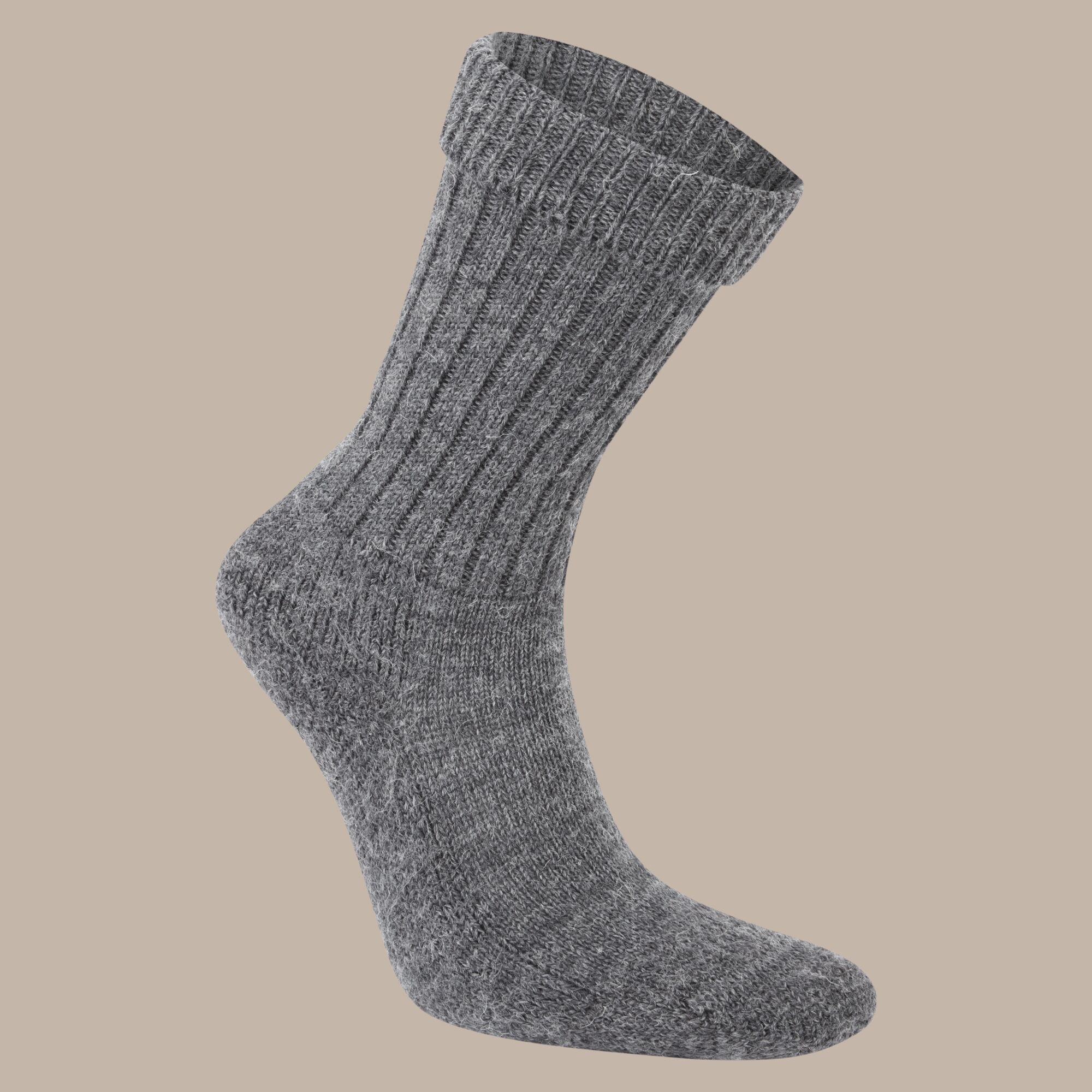 Craghoppers Unisex Grey Wool Hiker Socks Size: Uk9-12