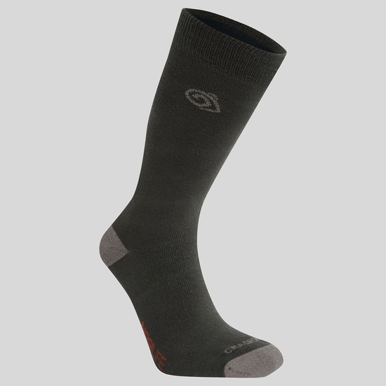Unisex-Socken mit Insektenschutz im Einzelpack Black Pepper / Mid Grey