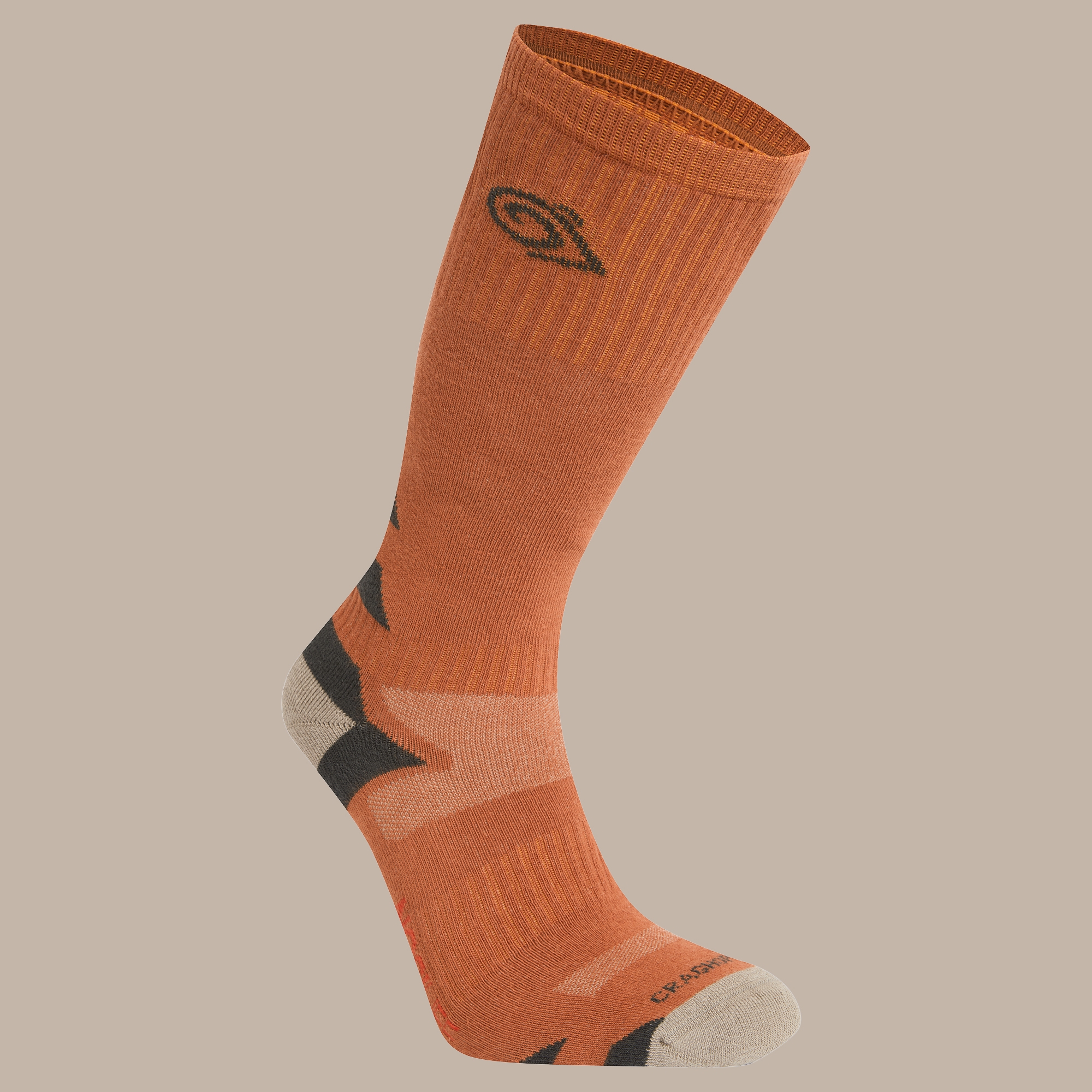 Craghoppers Unisex Orange Nosilife Adventure Socks Size: Uk6-8