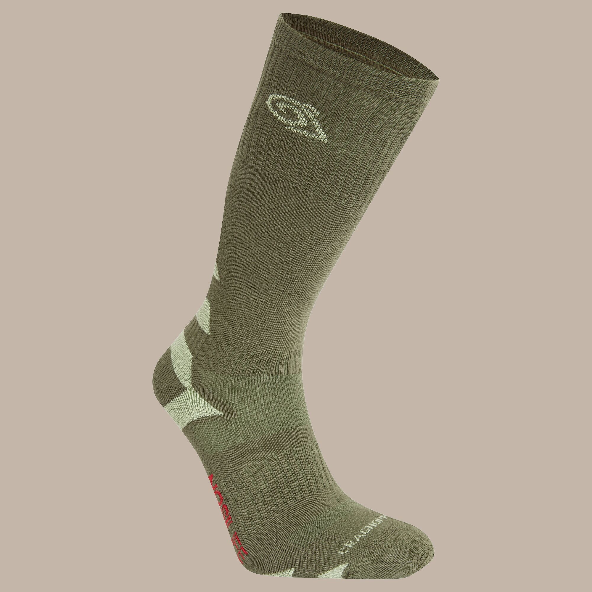 Craghoppers Unisex Green Nosilife Adventure Socks Size: Uk3-5