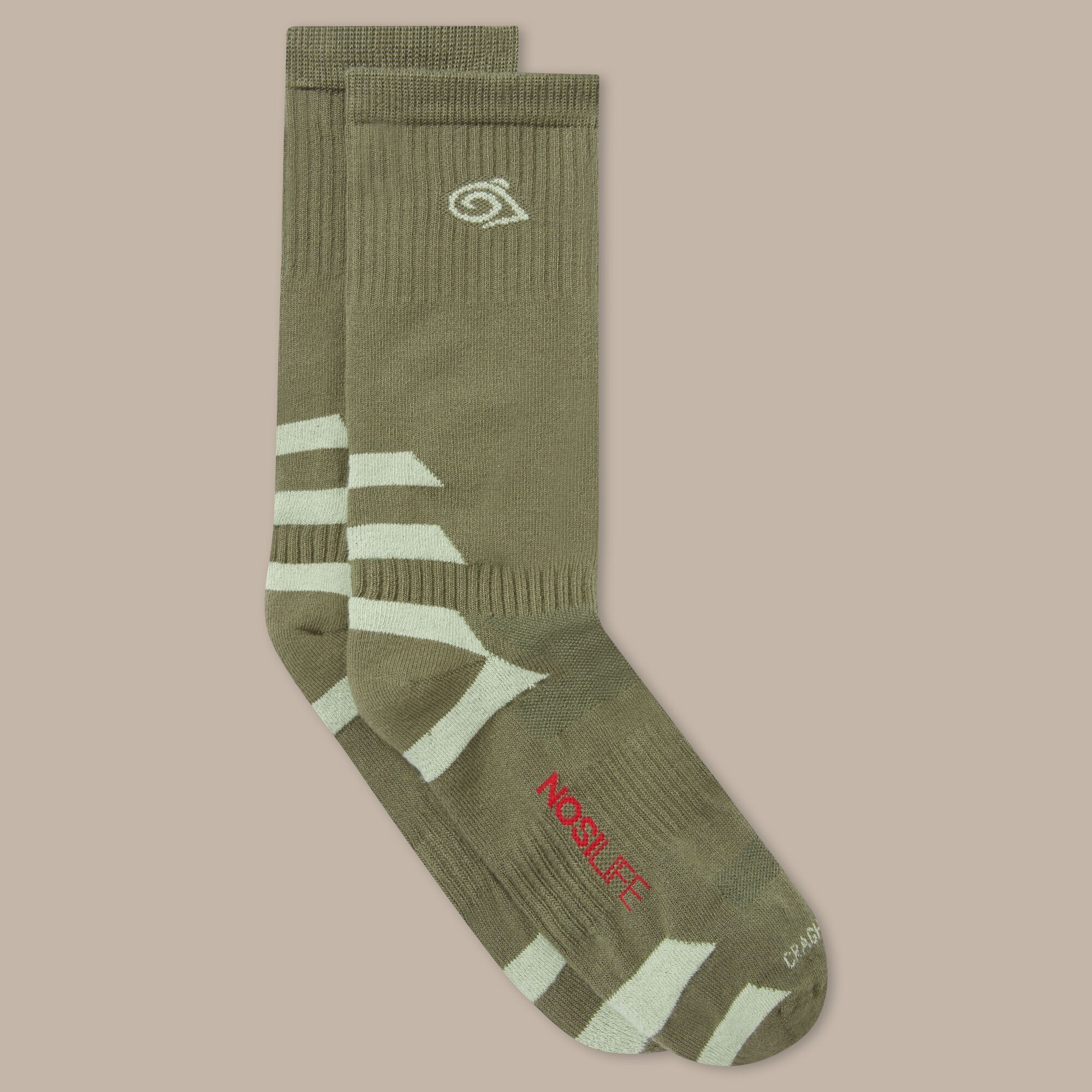 Craghoppers NosiLife Adventure Ankle Socks for Women in Tan, Size UK 3-5, with Insect Repellent and Odour Eliminating Technology - Image 3