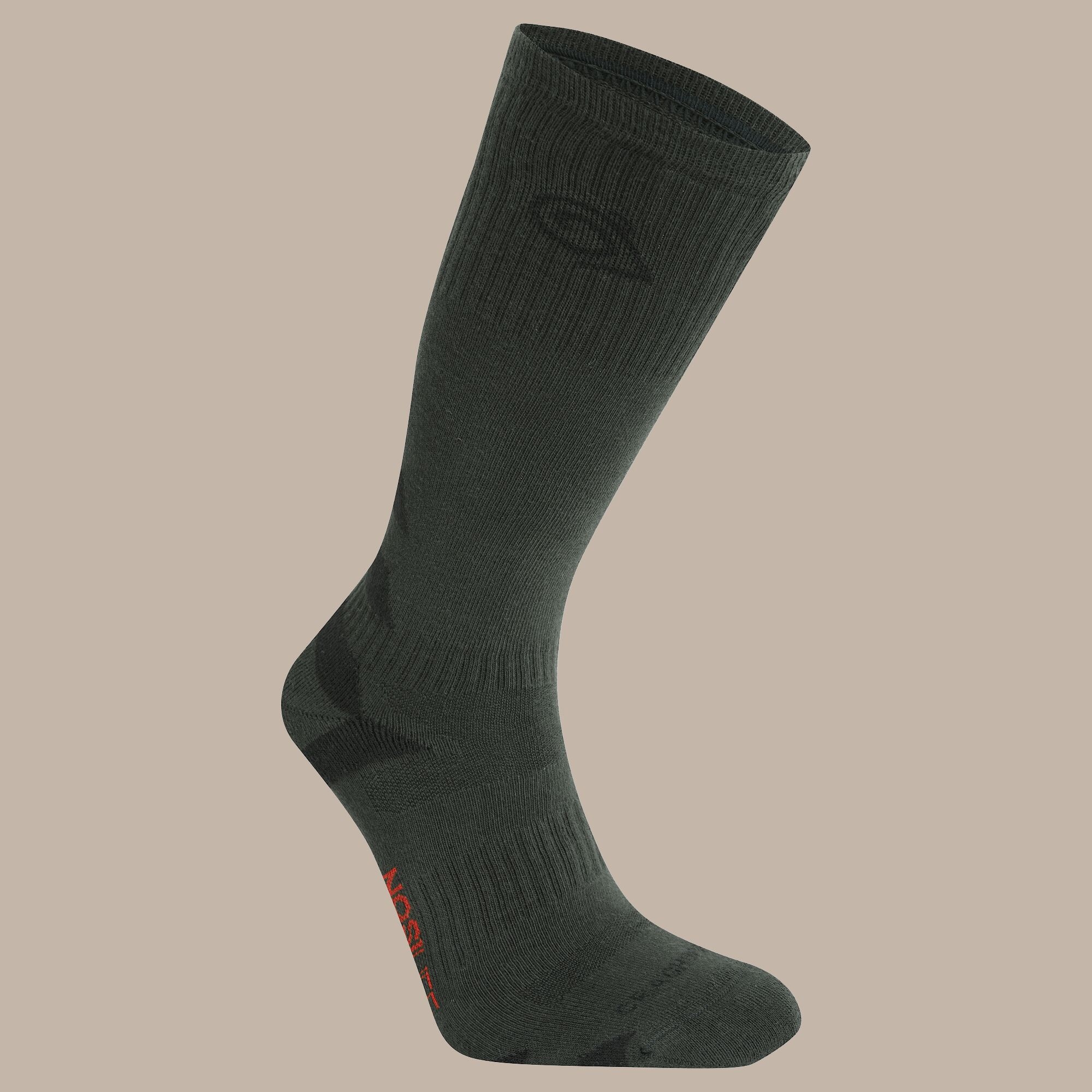 Craghoppers Unisex Black Nosilife Adventure Socks Size: Uk3-5