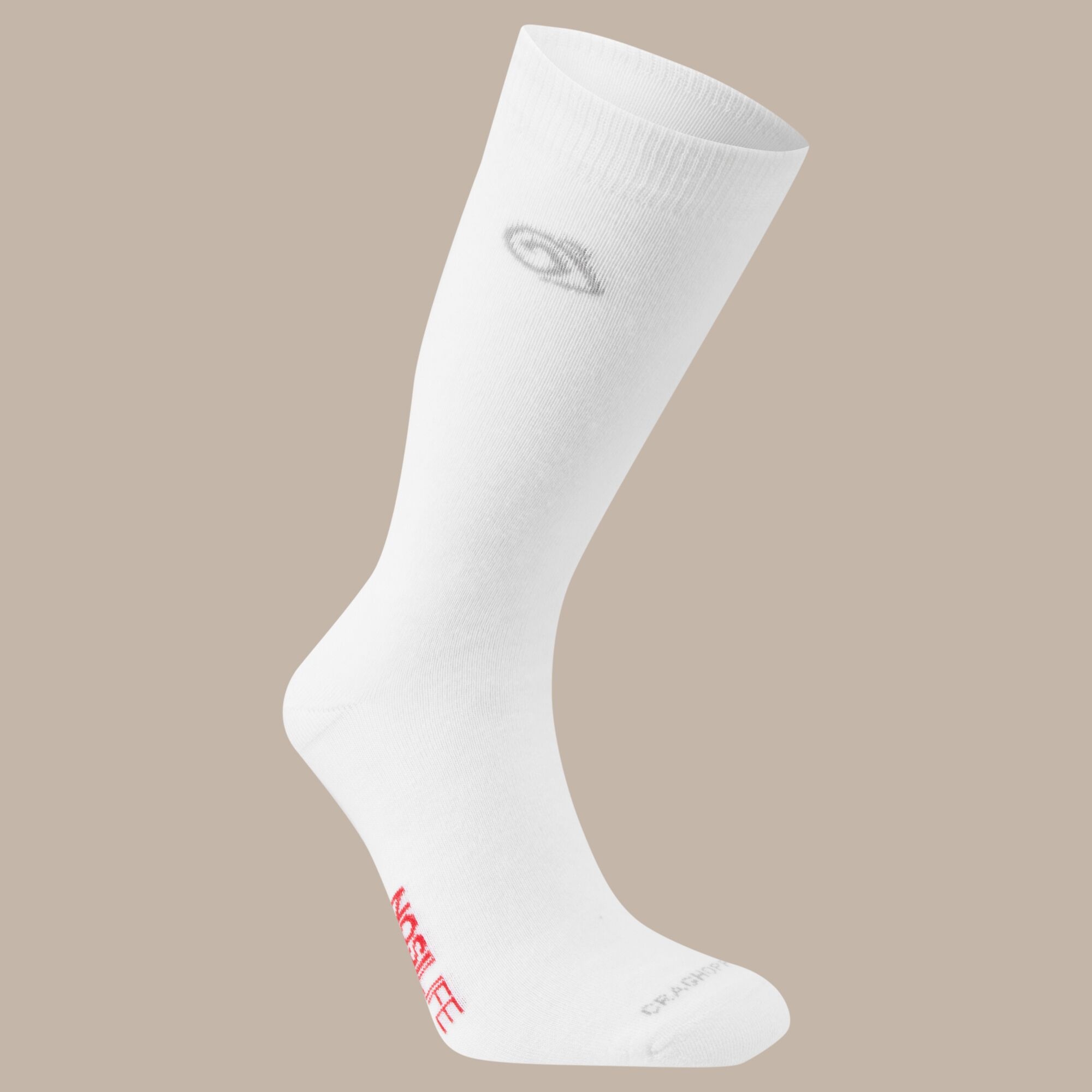 Craghoppers Unisex White Nosilife Travel Wool Socks Size: Uk9-12