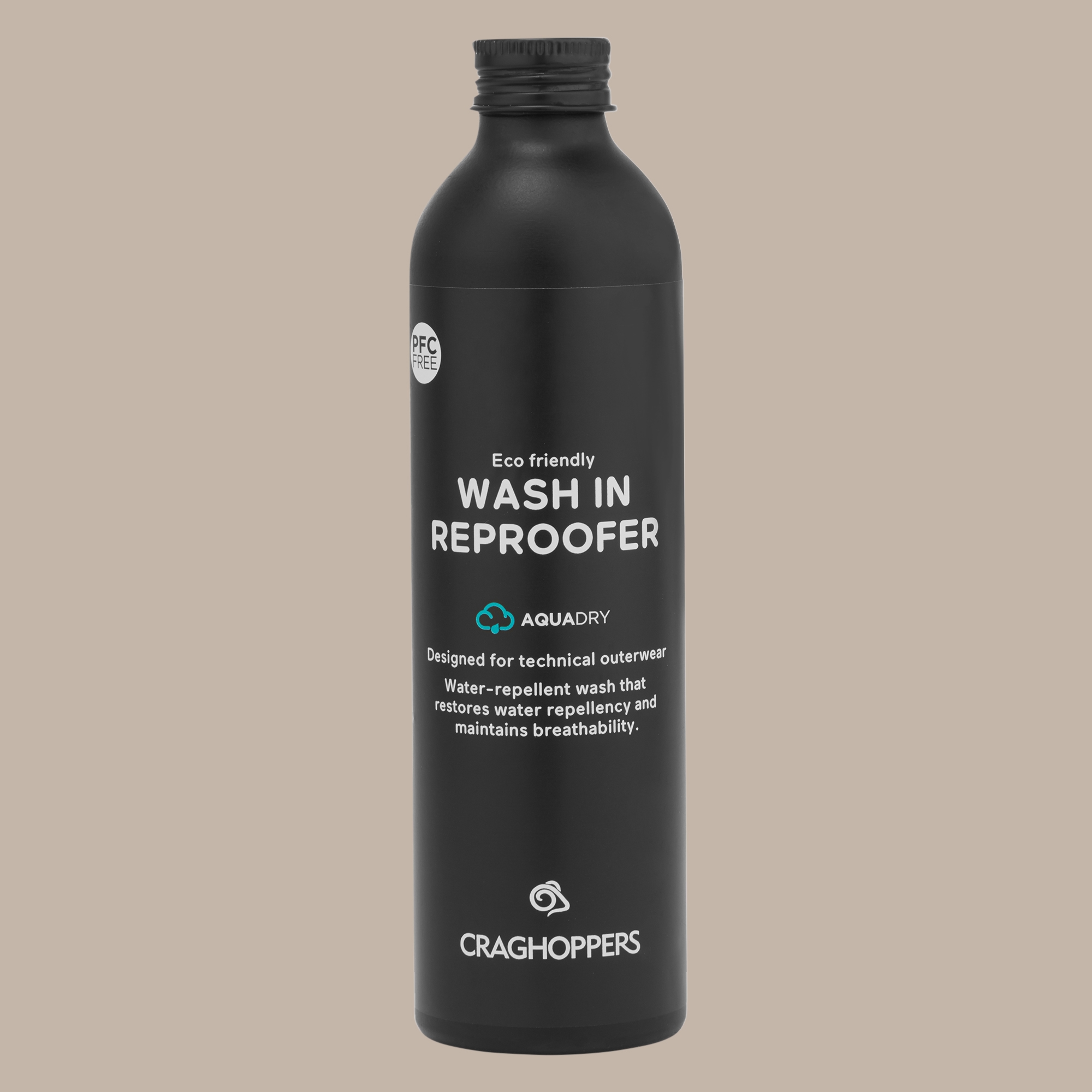 Craghoppers Unisex Black Wash In Reproofer Size: Single