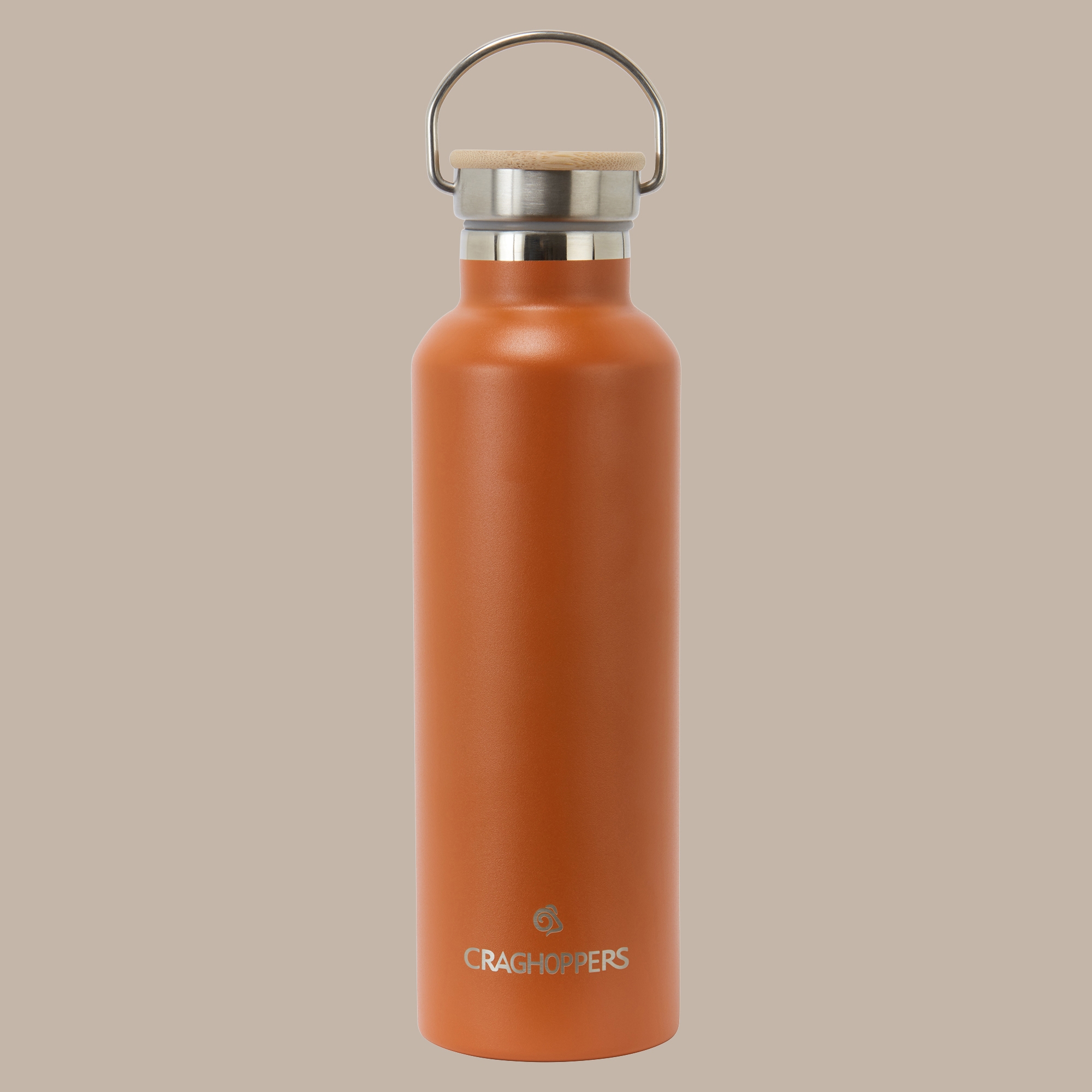 Craghoppers Unisex Orange Insulated Water Bottle Size: Single