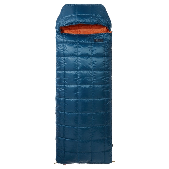 NosiLife Eco 250 Sleeping Bag Poseidon Blue / Potters Clay