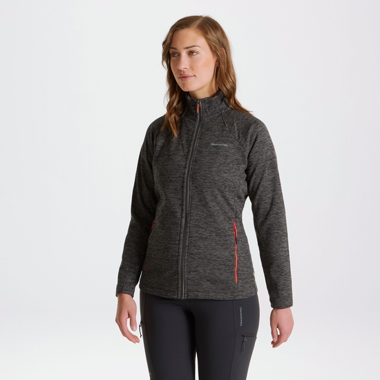 Women's Stromer Fleece Jacket Charcoal