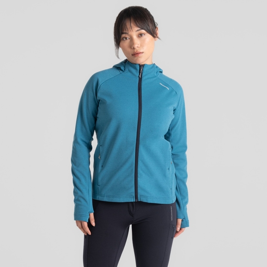 Women's Dynamic Pro Hooded Jacket Tay Blue