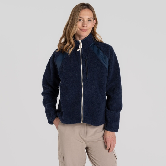 Womens' Charlotte Full Zip Fleece Blue Navy
