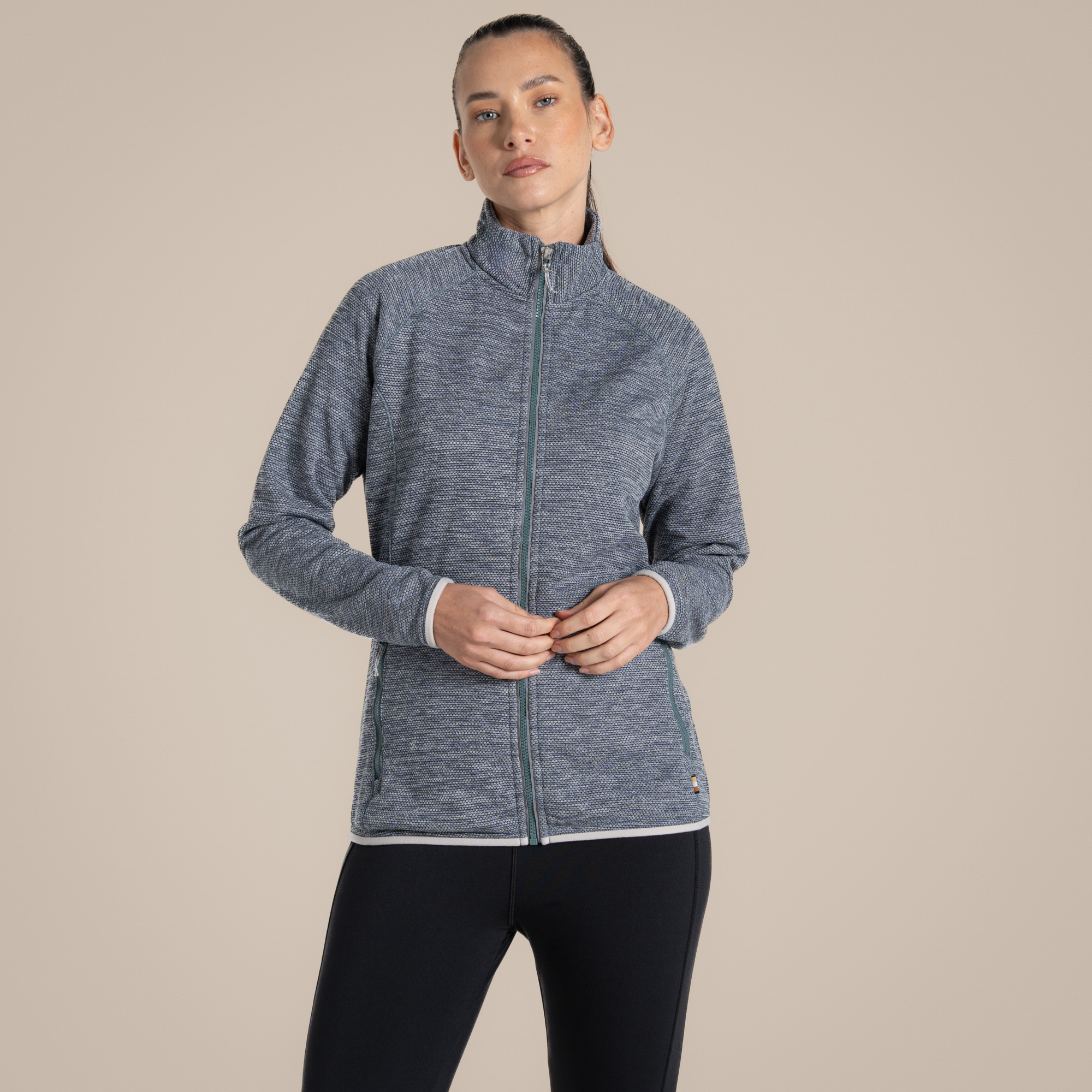 Craghoppers Women's Grey Tarvos Fleece Size: 10