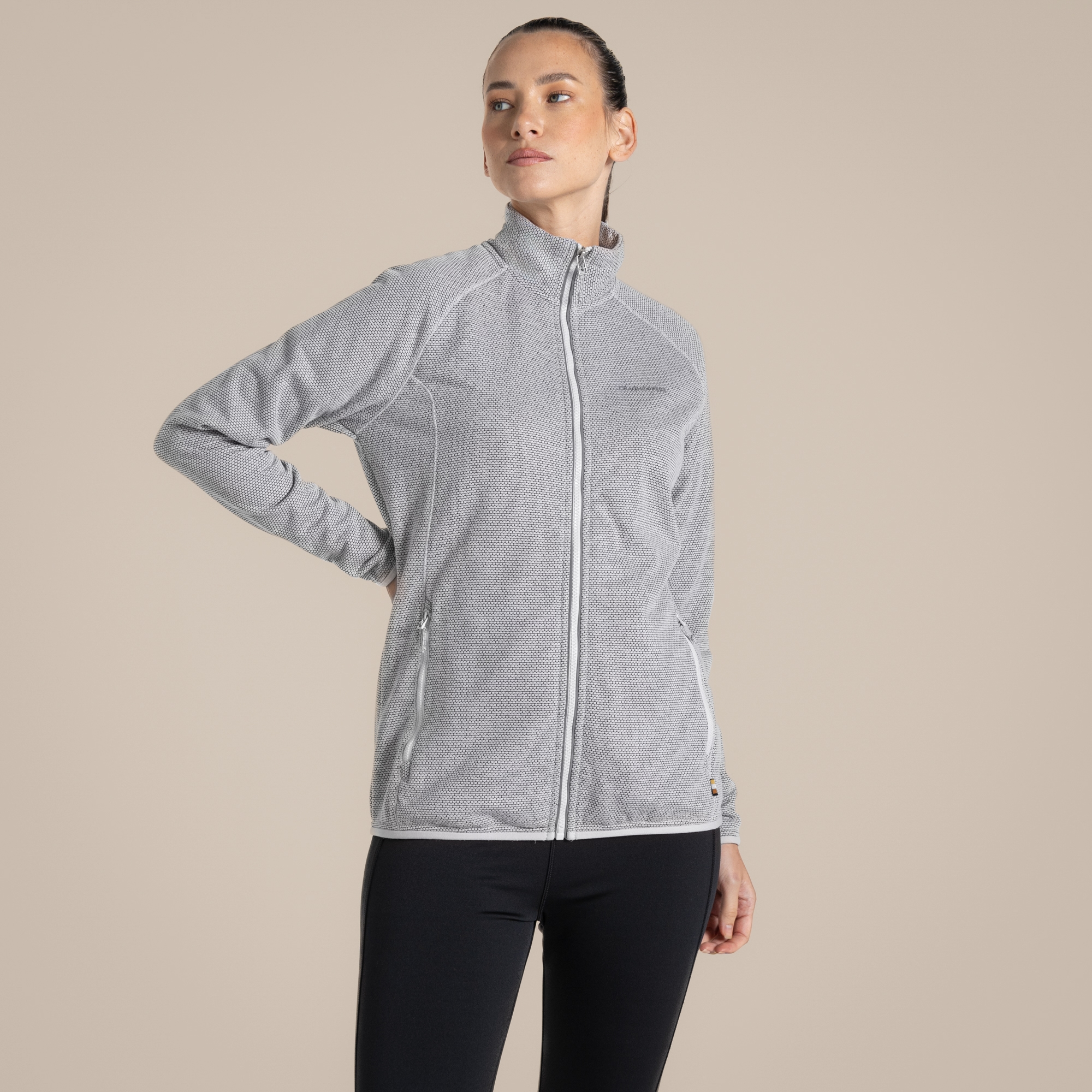Craghoppers Women's Grey Tarvos Fleece Size: 8