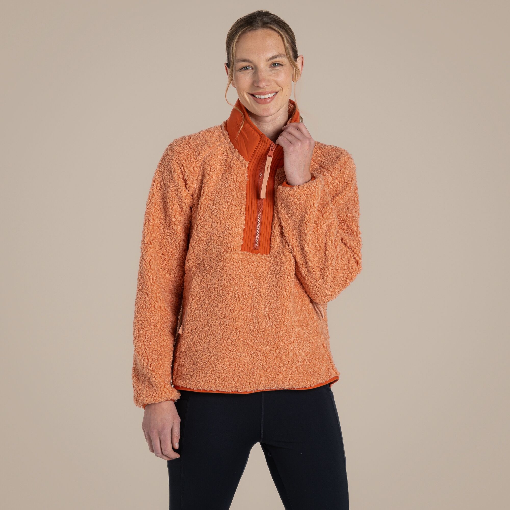 Craghoppers Women's Orange Toro Fleece Size: 16