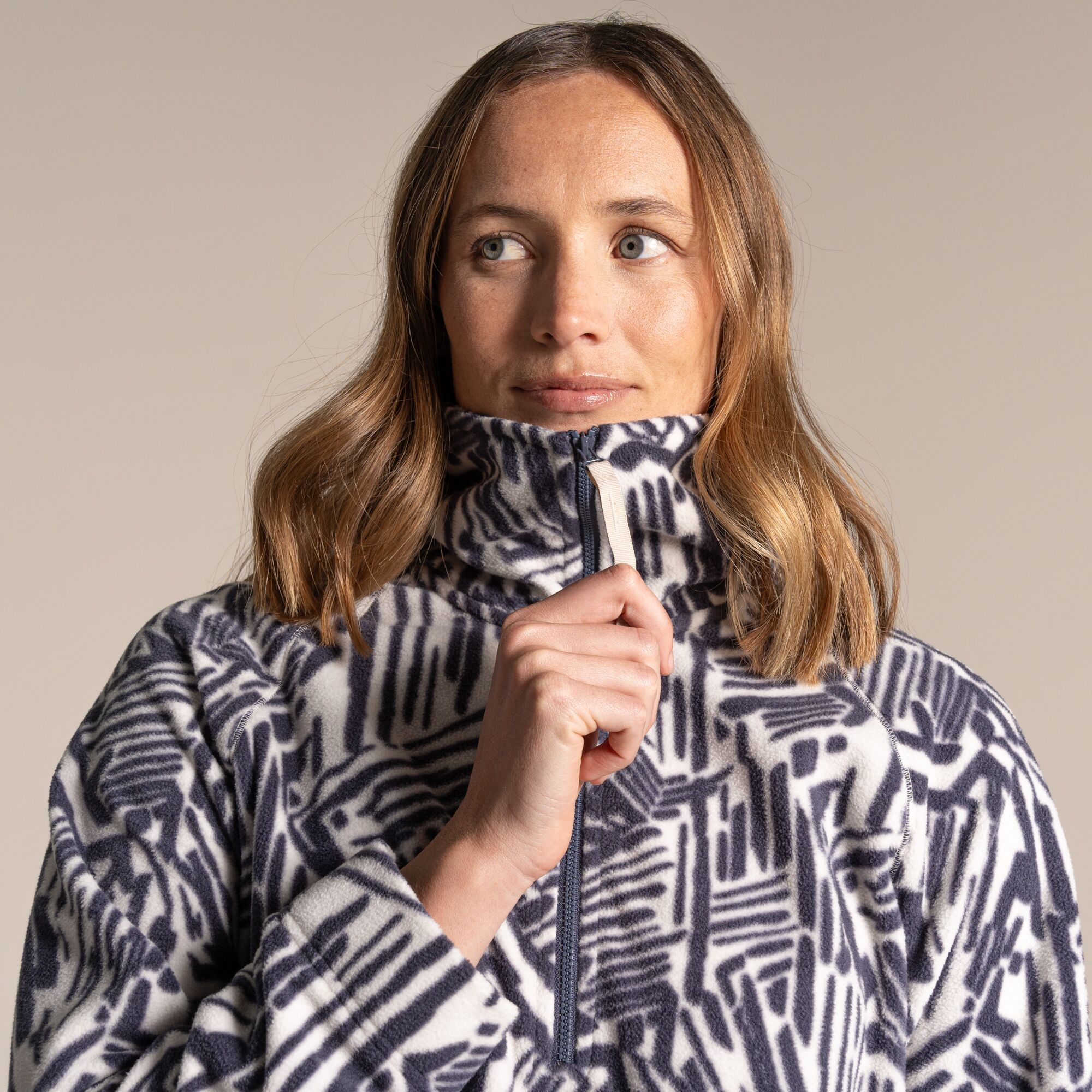 Craghoppers Women's Navy Annjela Fleece Size: 18