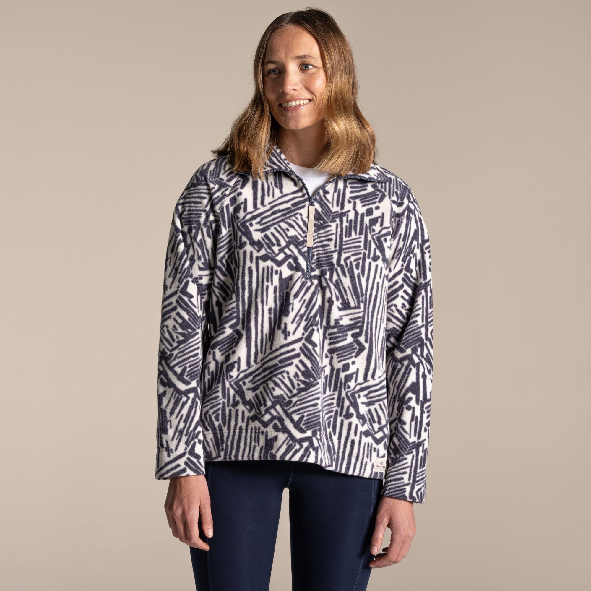 Craghoppers Women's Navy Annjela Fleece Size: 10