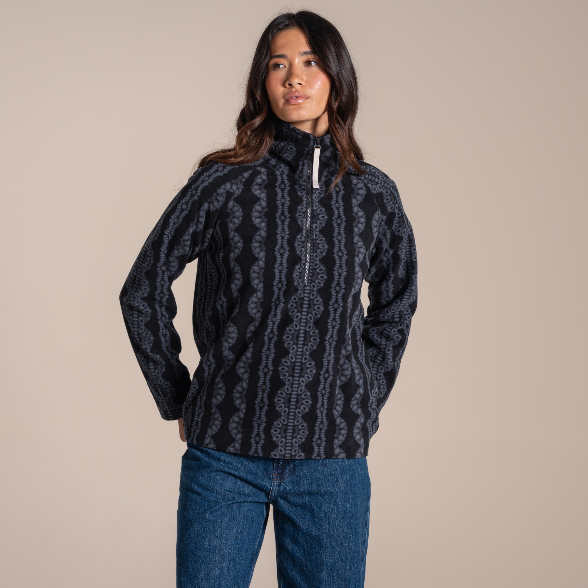 Craghoppers Women's Black Annjela Fleece Size: 16