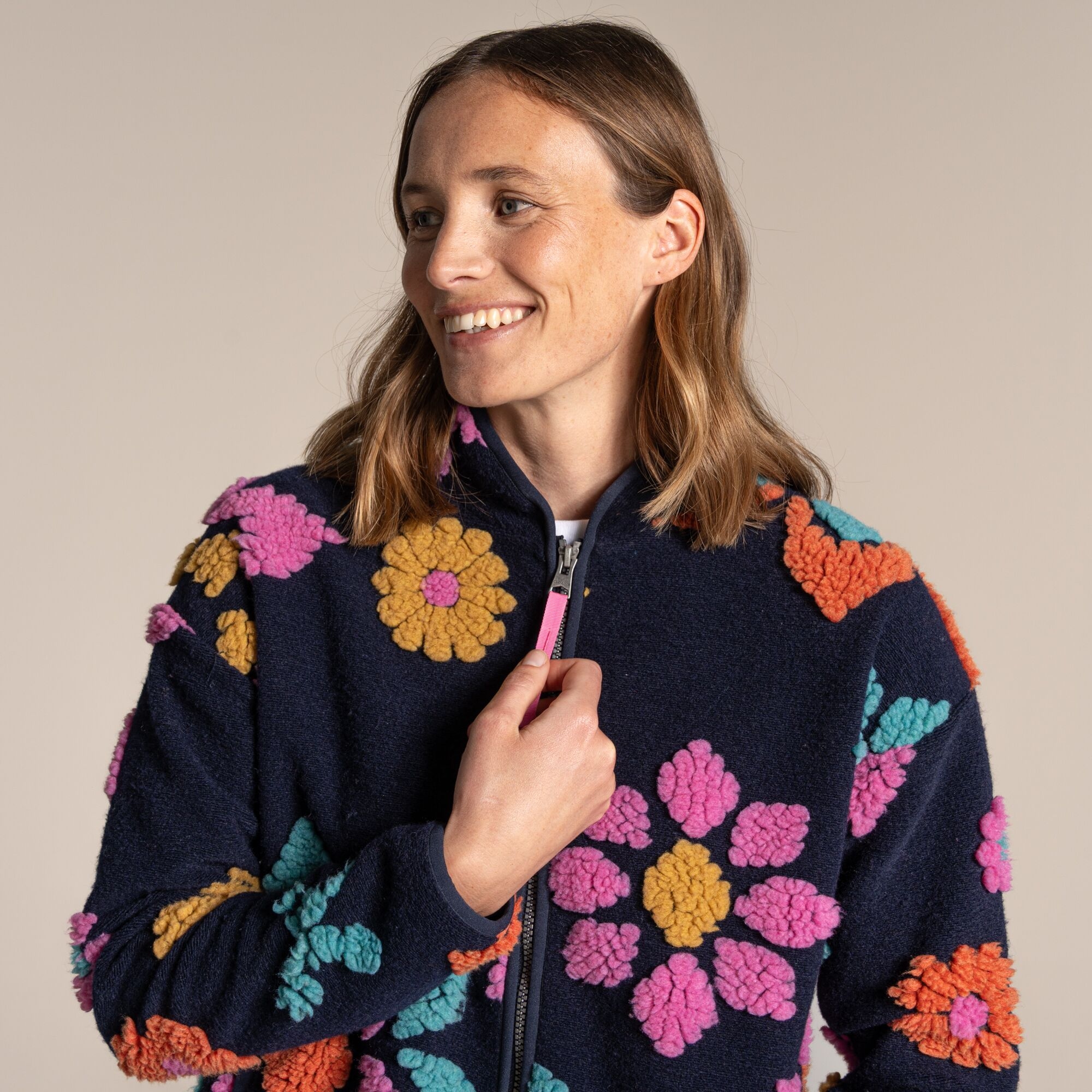 Craghoppers Women's Navy Catalina Fleece Size: 14