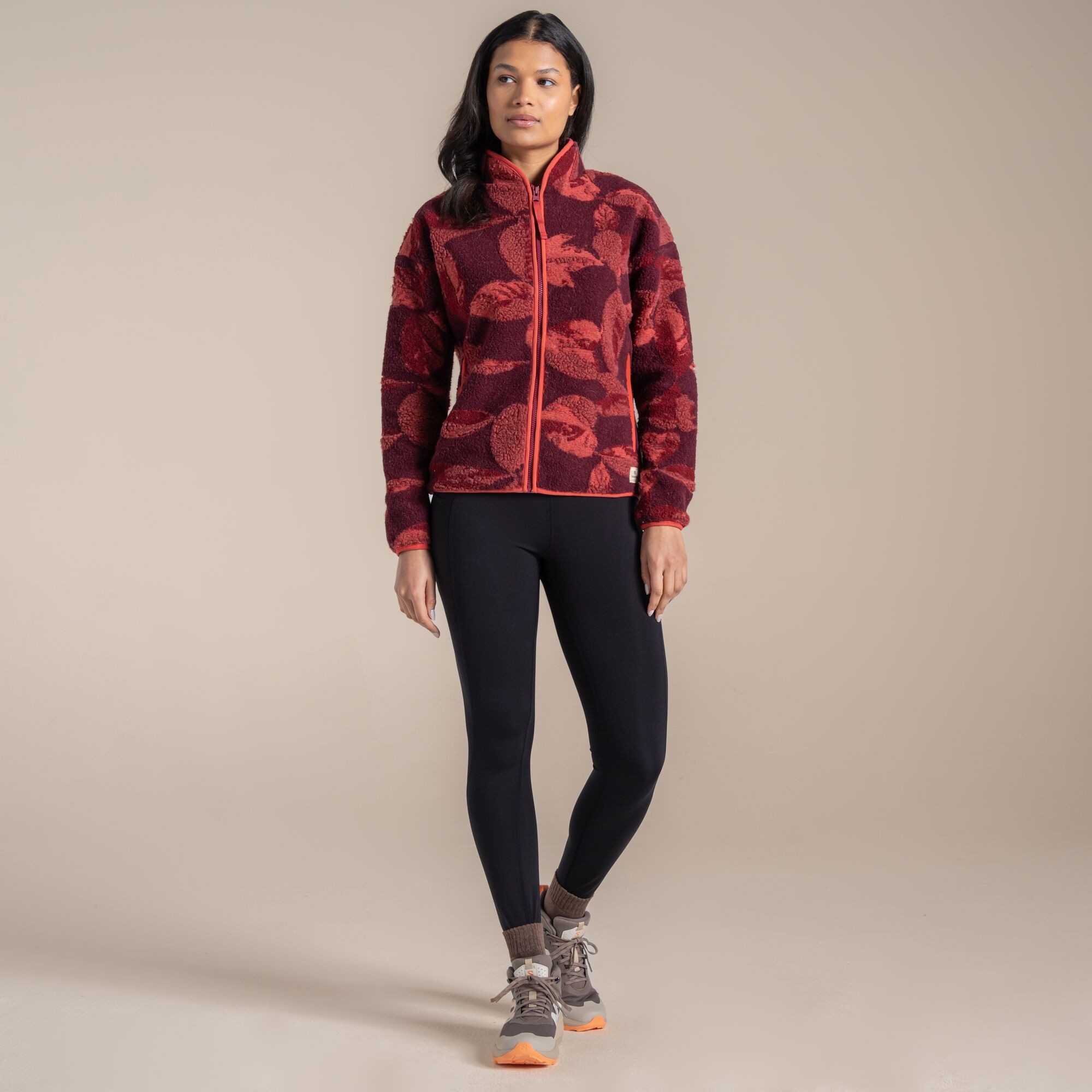 Craghoppers Women's Red Catalina Fleece Size: 18