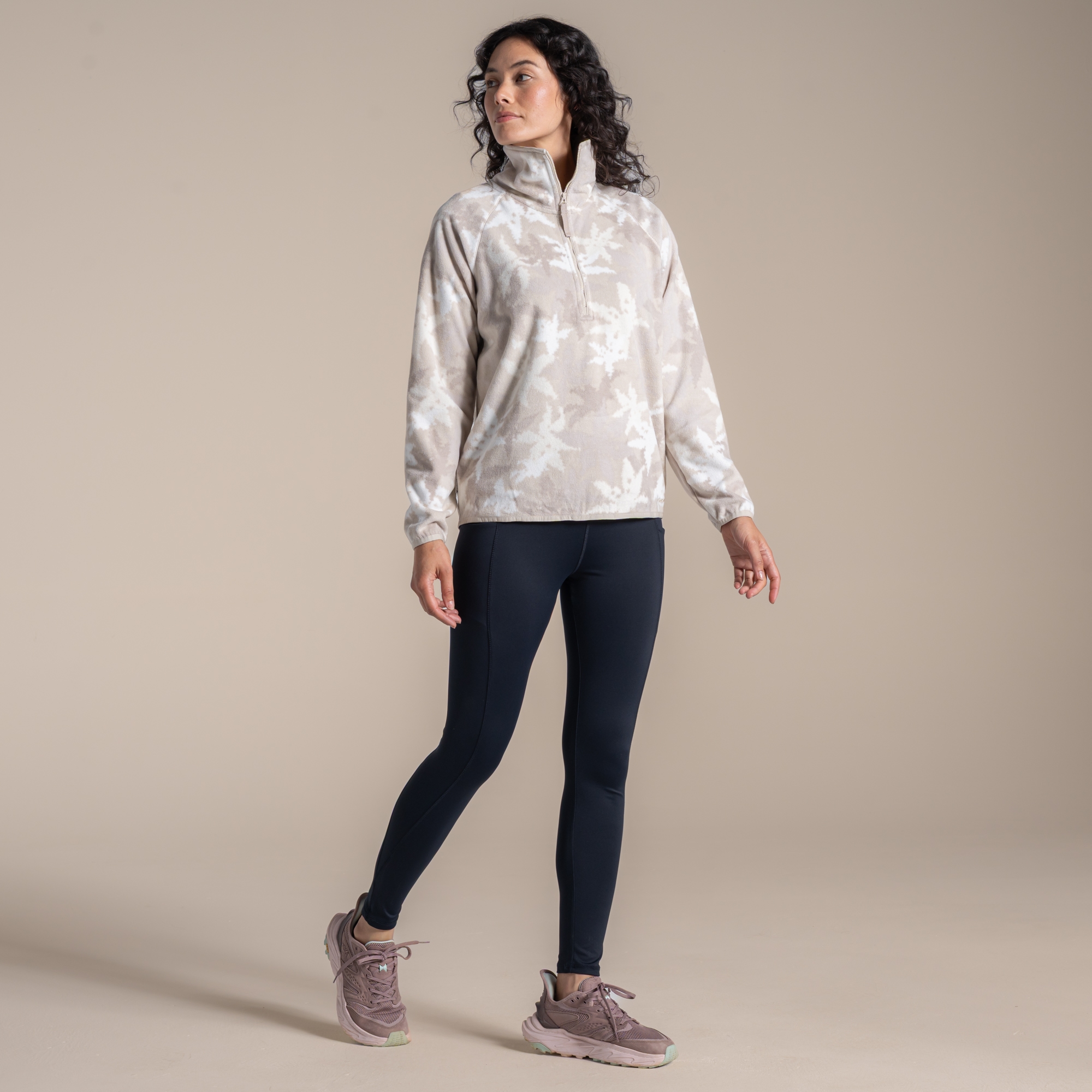 Craghoppers Women's Beige National Trust Reedmace Fleece Size: 8
