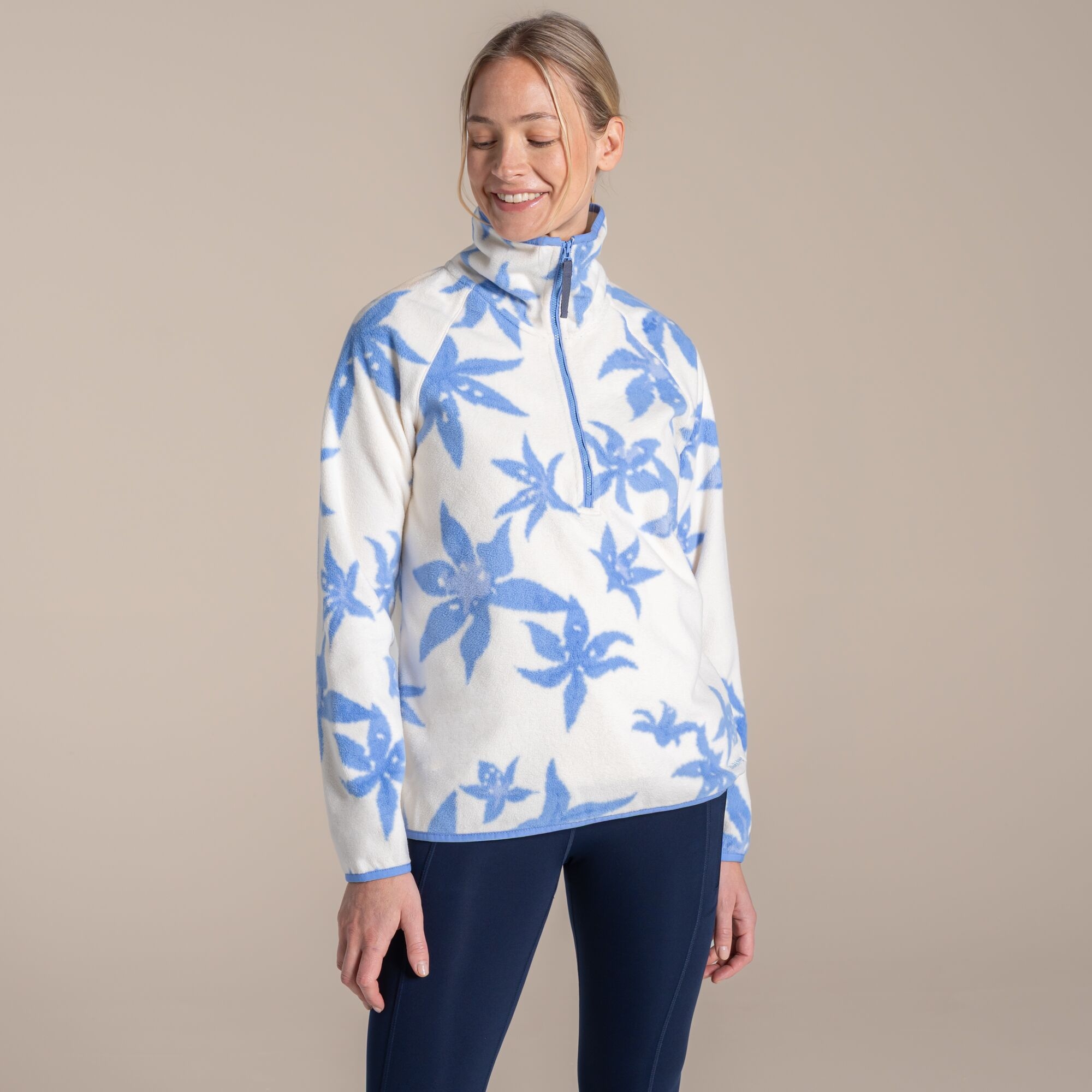 Craghoppers Women's Blue National Trust Reedmace Fleece Size: 12