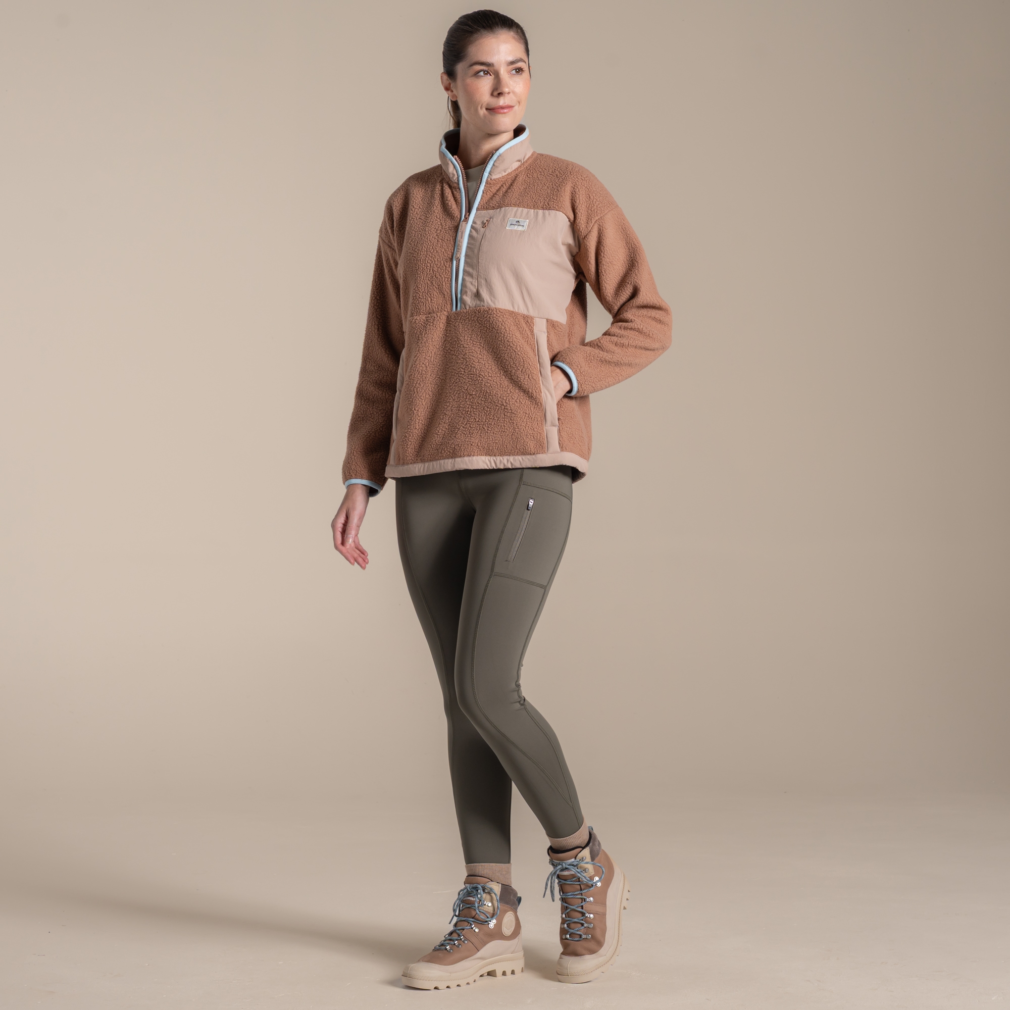 Craghoppers Women's Brown Grange Fleece Size: 14