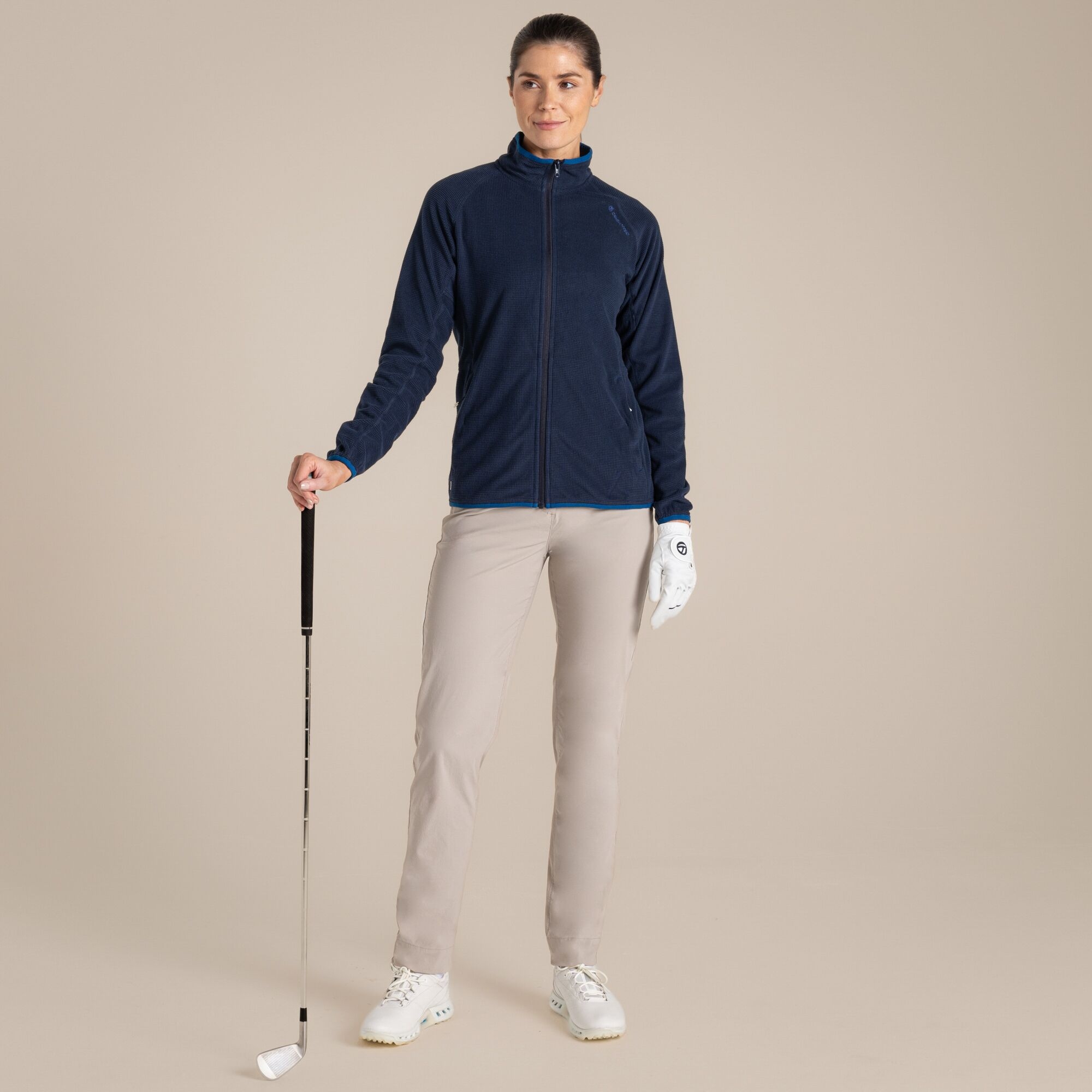 Craghoppers Women's Navy Nosilife Belfairs Golf Fleece Size: 20